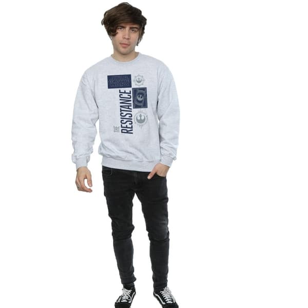 Star Wars Mens The Last Jedi The Resistance Sweatshirt