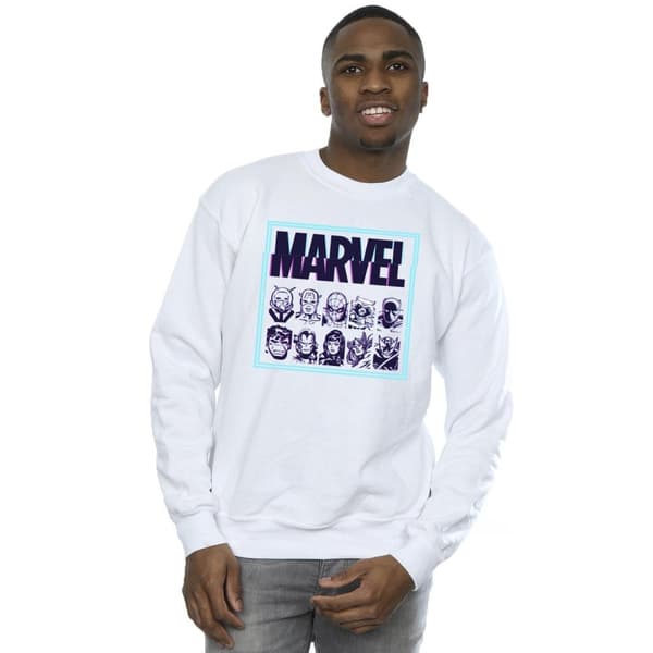 Marvel Mens Comics Glitch-tröja