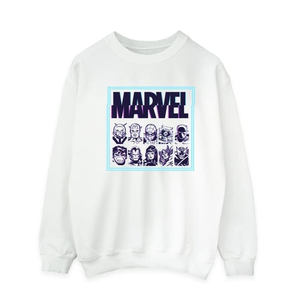 Marvel Mens Comics Glitch-tröja