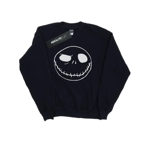 Disney Dam/kvinnor Nightmare Before Christmas Jack´s Big Face - Sweatshirt