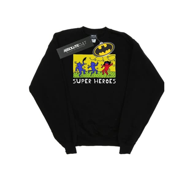 DC Comics Girls Batman Pop Art Sweatshirt