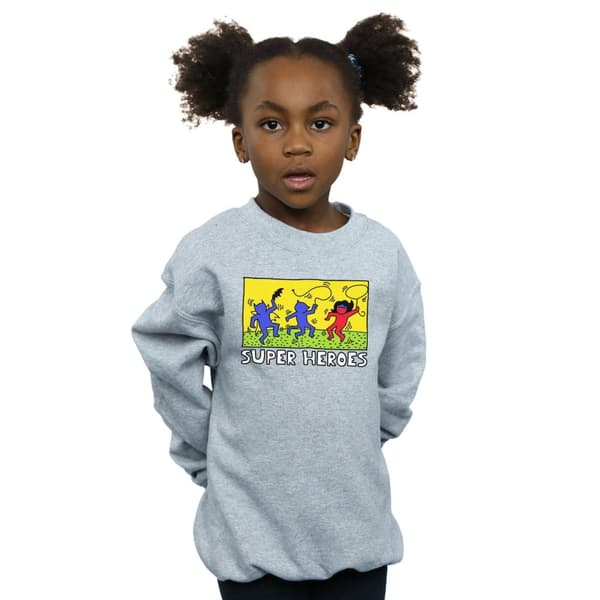 DC Comics Girls Batman Pop Art Sweatshirt