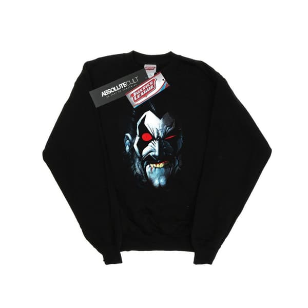 DC Comics Mens Lobo Portrait Sweatshirt Black L