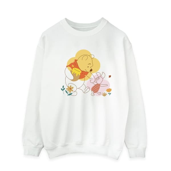 Disney Mens Winnie The Pooh Piglet Sweatshirt