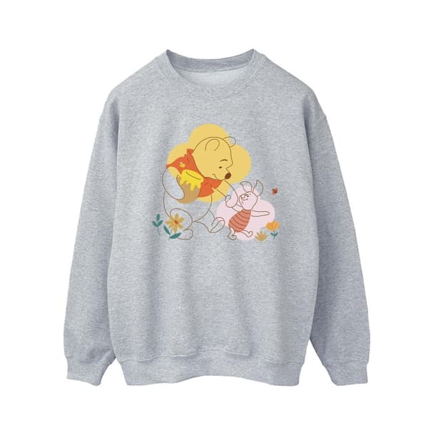 Disney Mens Winnie The Pooh Piglet Sweatshirt
