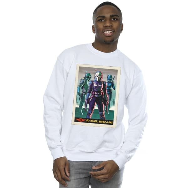Star Wars Mens The Mandalorian Bo-Katan Koska and Axe Sweatshirt