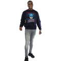 Miniatyrbild 4 av 5: Marvel Mens Captain America Face Fair Isle Sweatshirt