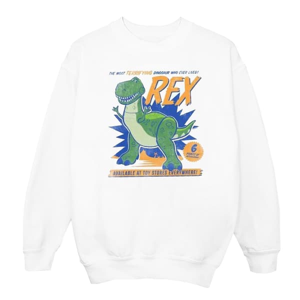 Disney Sweatshirt med skrämmande dinosaurie, Toy Story 4 Rex, dam/dam