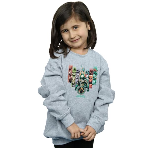 DC Comics Girls Aquaman Unite The Kingdoms Sweatshirt