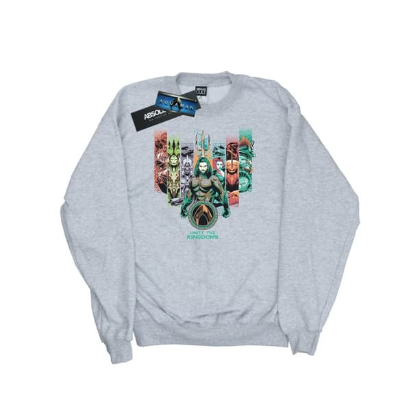 DC Comics Girls Aquaman Unite The Kingdoms Sweatshirt