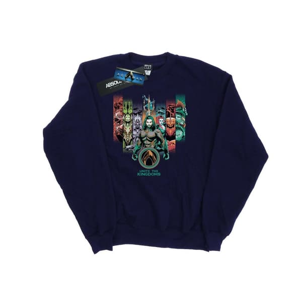 DC Comics Girls Aquaman Unite The Kingdoms Sweatshirt