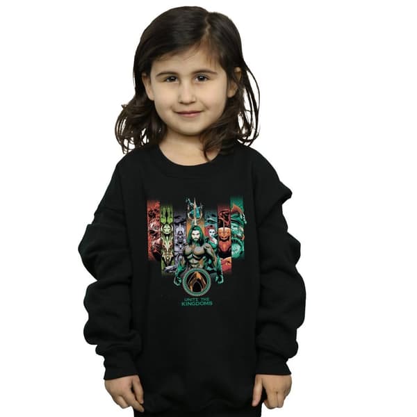 DC Comics Girls Aquaman Unite The Kingdoms Sweatshirt