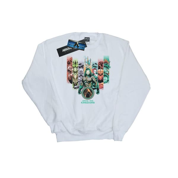 DC Comics Girls Aquaman Unite The Kingdoms Sweatshirt