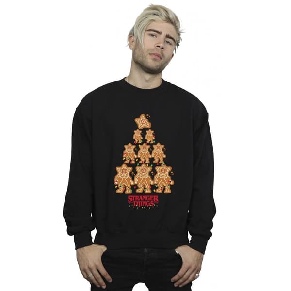 Netflix Sweatshirt med pepparkakor från Stranger Things