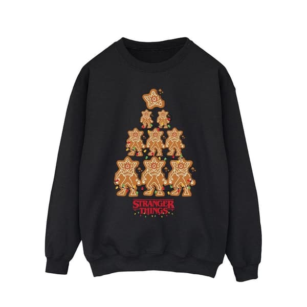 Netflix Sweatshirt med pepparkakor från Stranger Things