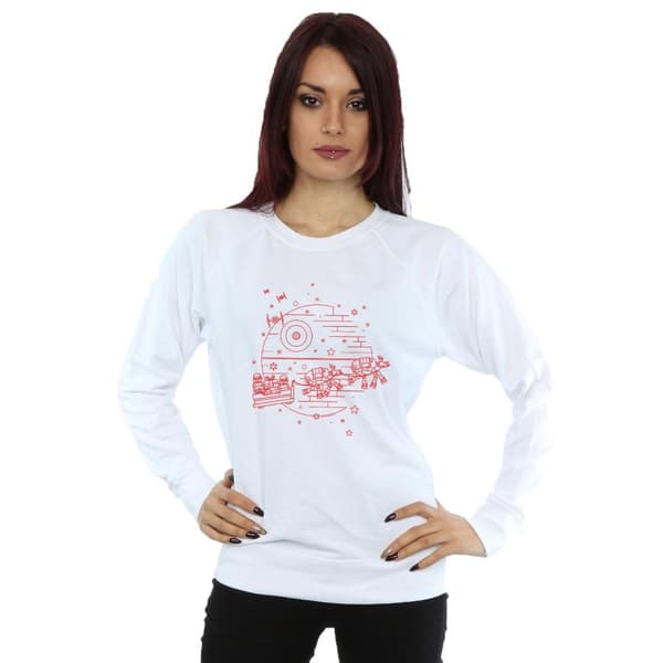 Star Wars Dödsstjärnan Sleigh Sweatshirt - dam/dam