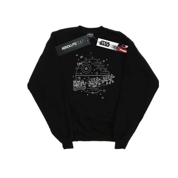 Star Wars Dödsstjärnan Sleigh Sweatshirt - dam/dam