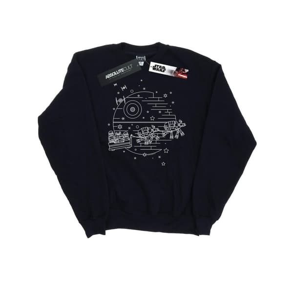 Star Wars Dödsstjärnan Sleigh Sweatshirt - dam/dam