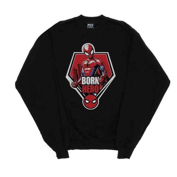 Marvel Dam/Tjej Spider-Man Born Hero Sweatshirt