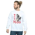 Miniatyrbilde 2 av 3: Disney Mens Mulan Movie Horse Pose Sweatshirt