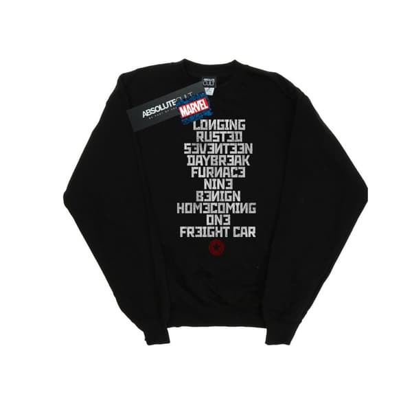 Marvel Sweatshirt för flickor Winter Soldier Trigger Words