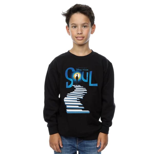 Disney Pojkar Soul Poster Art Sweatshirt