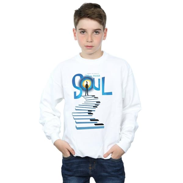 Disney Pojkar Soul Poster Art Sweatshirt