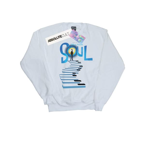 Disney Pojkar Soul Poster Art Sweatshirt White 3-4 Years