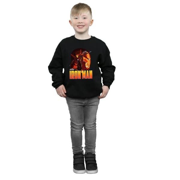 Marvel Pojkar Avengers Infinity War Iron Man Character Sweatshirt