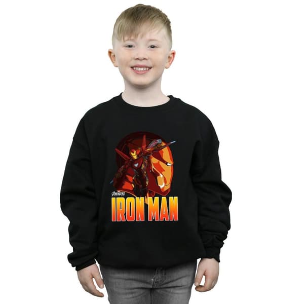 Marvel Pojkar Avengers Infinity War Iron Man Character Sweatshirt