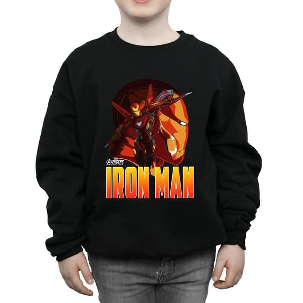 Marvel Pojkar Avengers Infinity War Iron Man Character Sweatshirt
