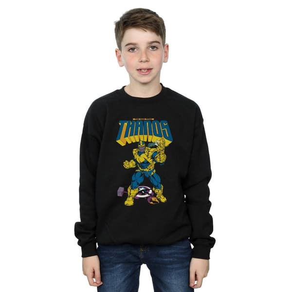 Marvel Boys Thanos Mad Titan Snap Sweatshirt