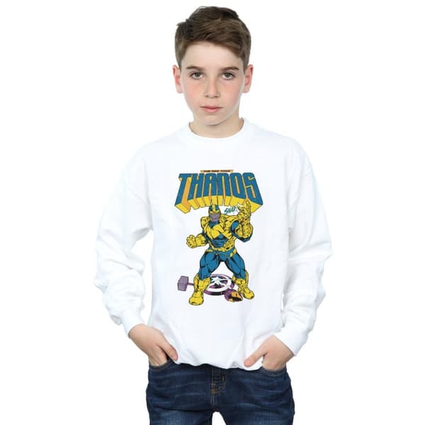 Marvel Boys Thanos Mad Titan Snap Sweatshirt