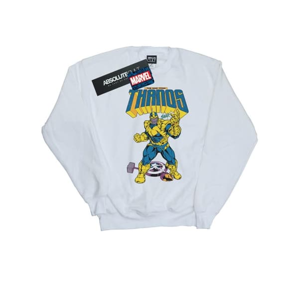 Marvel Boys Thanos Mad Titan Snap Sweatshirt