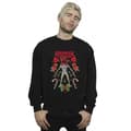 Miniatyrbilde 2 av 3: Netflix Mens Stranger Things Christmas Demogorgon Sweatshirt