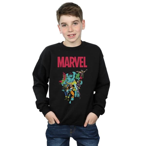 Marvel Pojkar Avengers Pop Group Sweatshirt