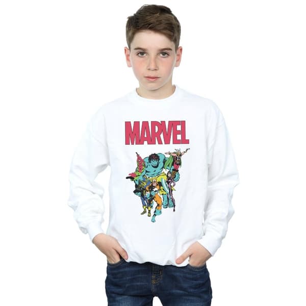 Marvel Pojkar Avengers Pop Group Sweatshirt