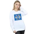 Miniatyrbild 2 av 3: Disney Dam/Tjej Chip N Dale Blå Frame Sweatshirt