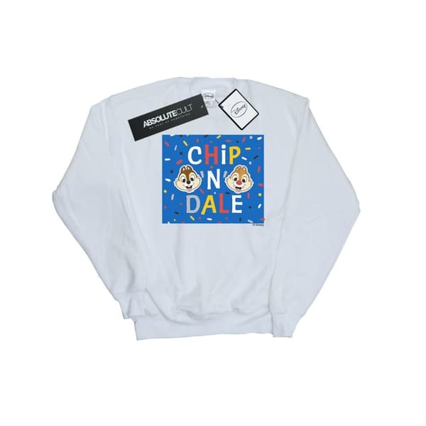 Disney Dam/Tjej Chip N Dale Blå Frame Sweatshirt