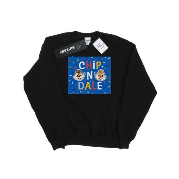 Disney Dam/Tjej Chip N Dale Blå Frame Sweatshirt