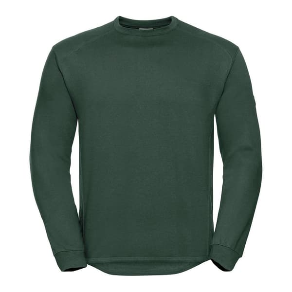 Russell Mens Spotshield Heavy Duty Crew Neck Sweatshirt