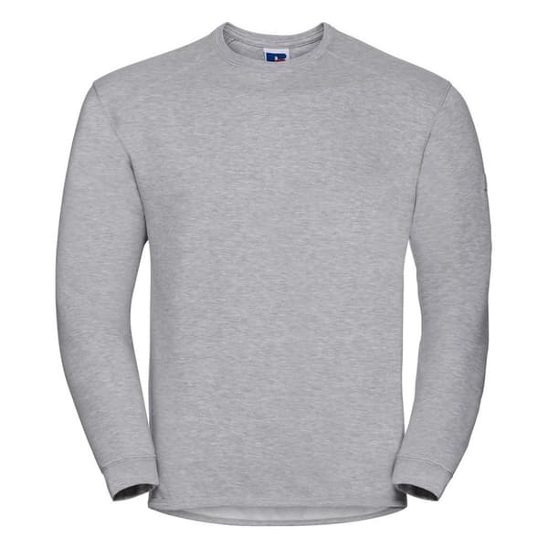 Russell Mens Spotshield Heavy Duty Crew Neck Sweatshirt