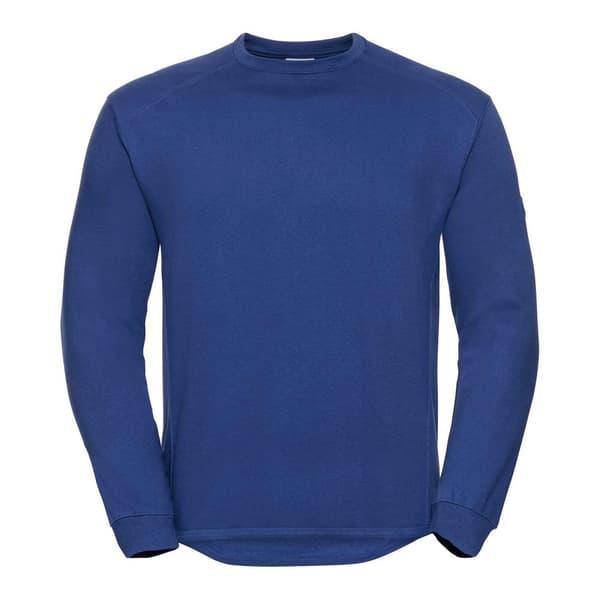 Russell Mens Spotshield Heavy Duty Crew Neck Sweatshirt