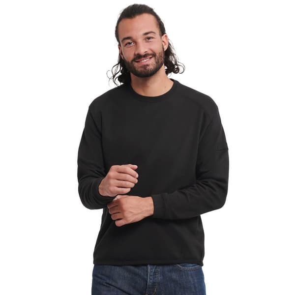 Russell Mens Spotshield Heavy Duty Crew Neck Sweatshirt