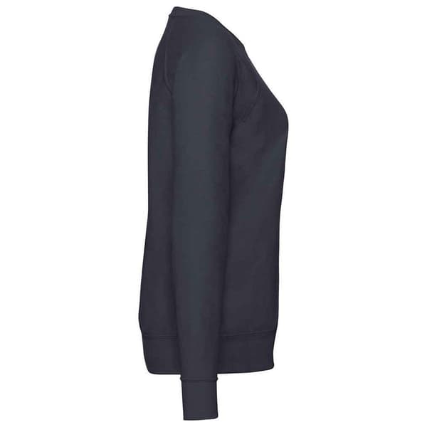 Fruit of the Loom Dam/Tjej Lättvikts Lady Fit Raglan Sweatshirt