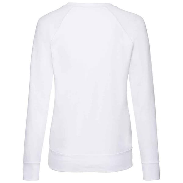 Fruit of the Loom Womens/Ladies Lightweight Lady Fit Raglan Sweatshirt