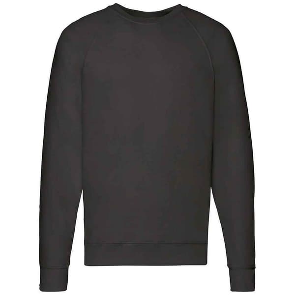 Fruit of the Loom Unisex Adult Lightweight Raglan Sweatshirt