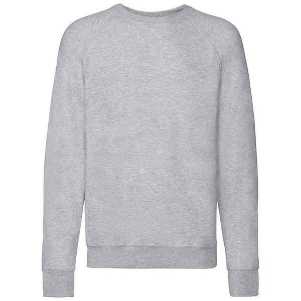 Fruit of the Loom Unisex Adult Lightweight Raglan Sweatshirt