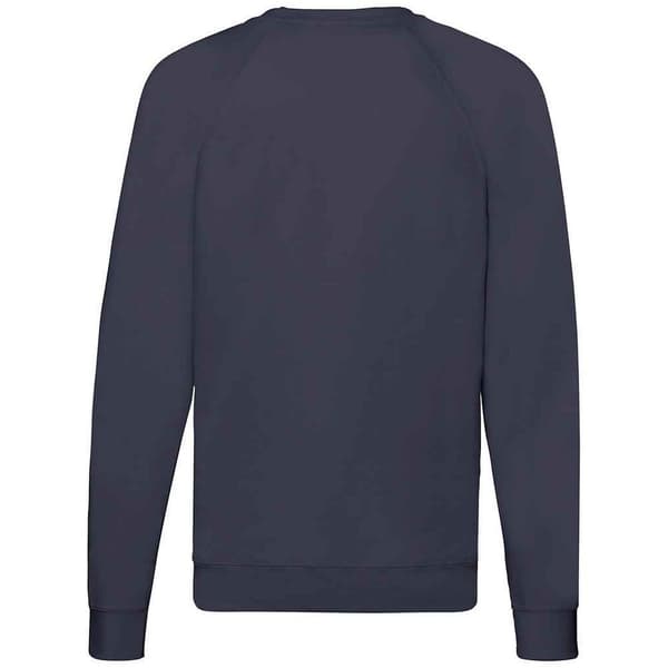 Fruit of the Loom Unisex vuxen lättvikts raglansweatshirt