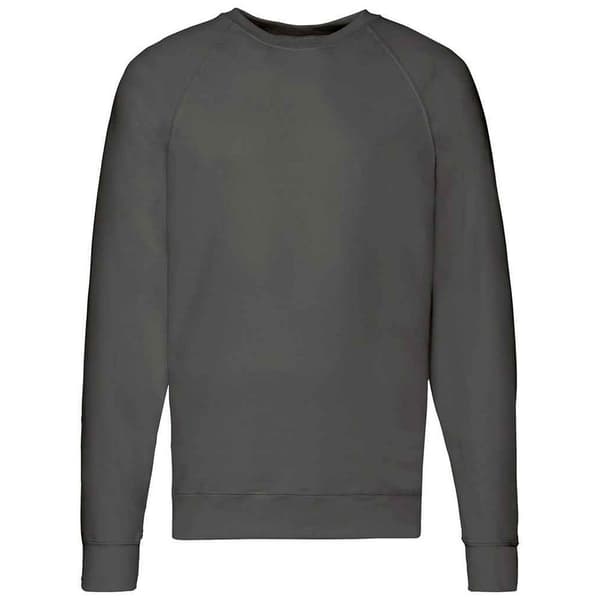 Fruit of the Loom Unisex Adult Lightweight Raglan Sweatshirt